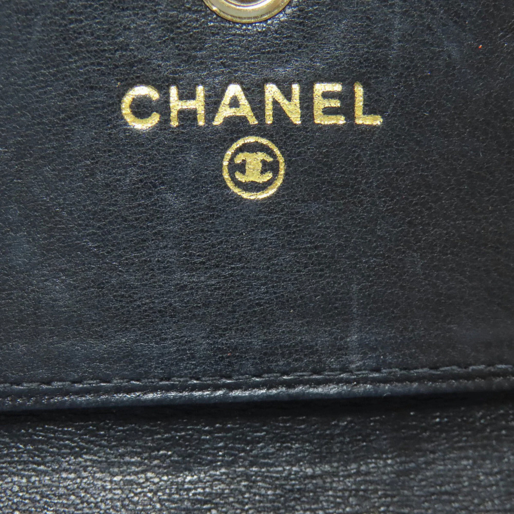 CHANEL Black Logo Wallet - Picture 7 of 14